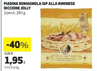Coop Piadine offerta