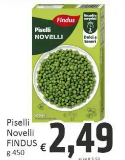 Paghi Poco Piselli Novelli FINDUS offerta