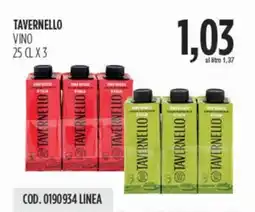 Carico Cash & Carry Tavernello vino offerta