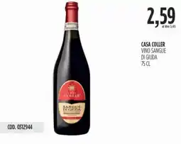 Carico Cash & Carry Casa coller vino sangue di giuda offerta