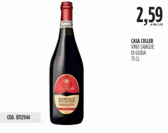 Carico Cash & Carry Casa coller vino sangue di giuda offerta