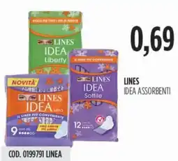 Carico Cash & Carry Lines idea assorbenti offerta