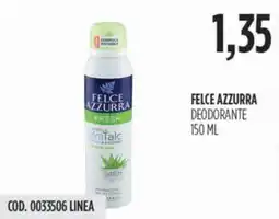 Carico Cash & Carry Felce azzurra deodorante offerta