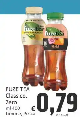 Paghi Poco FUZE TEA Classico, Zero, Limone, Pesca offerta