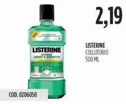 Carico Cash & Carry Listerine collutorio offerta