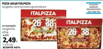 Coop Pizza surgelata offerta