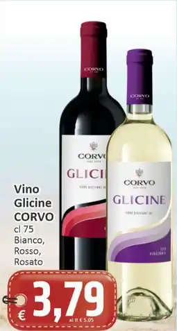 Paghi Poco Vino glicine corvo bianco, rosso, rosato offerta
