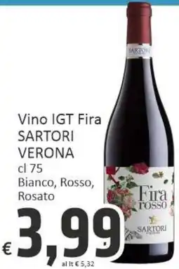 Paghi Poco Vino igt fira sartori verona bianco, rosso, rosato offerta