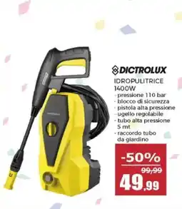 Happy Casa Dictrolux idropulitrice 1400W offerta