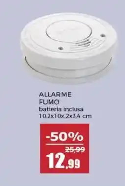 Happy Casa Grundig allarme fumo batteria inclusa offerta