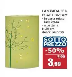 Happy Casa Lampada led ecret dream offerta