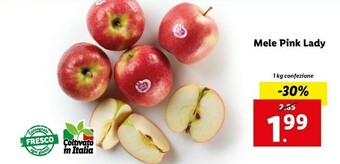 Lidl Pink lady mele offerta