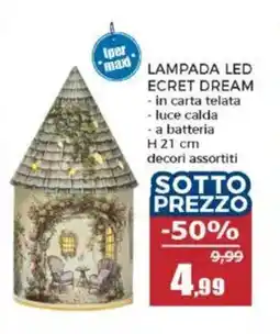 Happy Casa Lampada led ecret dream offerta