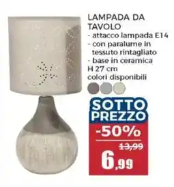Happy Casa Lampada da tavolo offerta