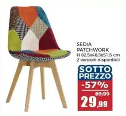 Happy Casa Sedia patchwork offerta