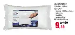 Happy Casa Guanciale fibra satin dream offerta