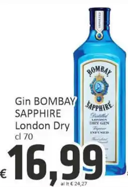 Paghi Poco Gin bombay sapphire london dry offerta
