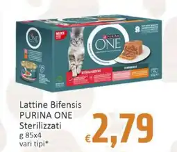Paghi Poco Lattine bifensis purina one sterilizzati offerta