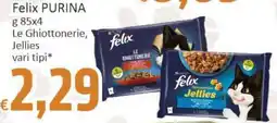 Paghi Poco Felix purina le ghiottonerie, jellies offerta