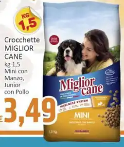 Paghi Poco Crocchette miglior cane mini con manzo, junior con pollo offerta