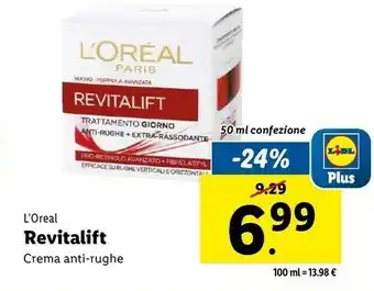 Lidl Crema viso offerta