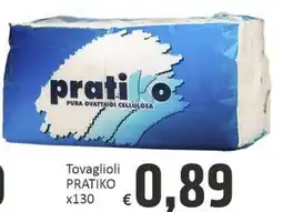 Paghi Poco Tovaglioli PRATIKO offerta
