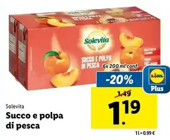 Lidl Succhi di frutta offerta