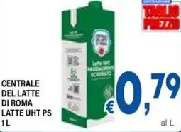 DEM Centrale del latte di roma latte uht ps offerta
