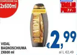 DEM Vidal bagnoschiuma offerta