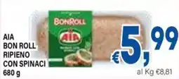 DEM Aia bon roll ripieno con spinaci offerta