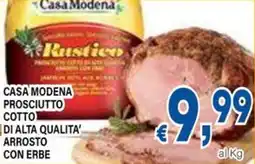 DEM Casa modena prosciutto cotto di alta qualita' arrosto con erbe offerta