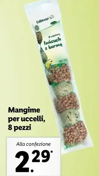 Lidl Erdtmanns 020070 cibo per uccelli da compagnia offerta