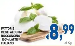 DEM Fattorie degli alburni bocconcino 100% latte italiano offerta