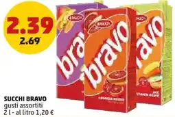 PENNY Succhi BRAVO offerta