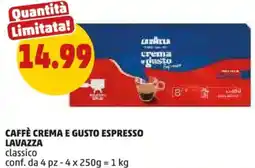 PENNY Caffè crema e gusto espresso LAVAZZA offerta