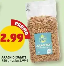 PENNY Arachidi salate offerta