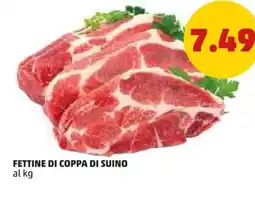 PENNY Fettine di coppa di suino offerta