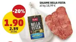 PENNY Salame bella festa CLAI offerta