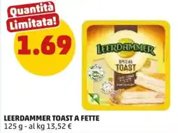 PENNY Leerdammer toast a fette offerta