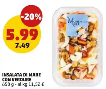 PENNY Insalata di mare con verdure offerta