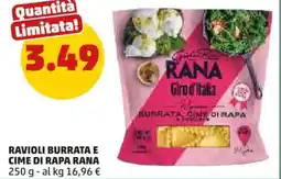 PENNY Ravioli burrata e cime di rapa RANA offerta