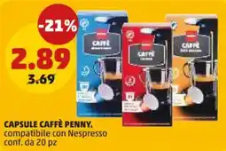 PENNY Capsule caffè PENNY offerta