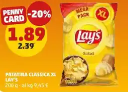 PENNY Patatina classica XL offerta