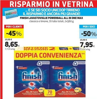 Ipercoop Detersivo lavastoviglie offerta