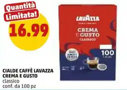 PENNY Cialde caffè lavazza crema e gusto offerta