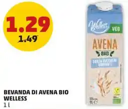 PENNY Bevanda di avena bio WELLESS offerta