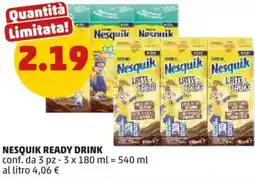 PENNY Nesquik ready drink offerta