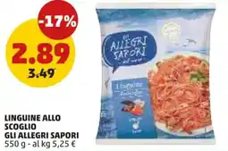 PENNY Linguine allo scoglio GLI ALLEGRI SAPORI offerta