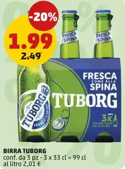 PENNY Birra TUBORG offerta