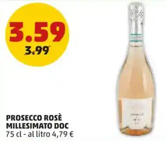 PENNY Prosecco rosè millesimato DOC offerta